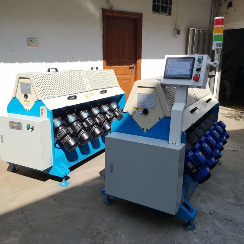 China12 Station Tubular Heater Roller Shrinking Machine